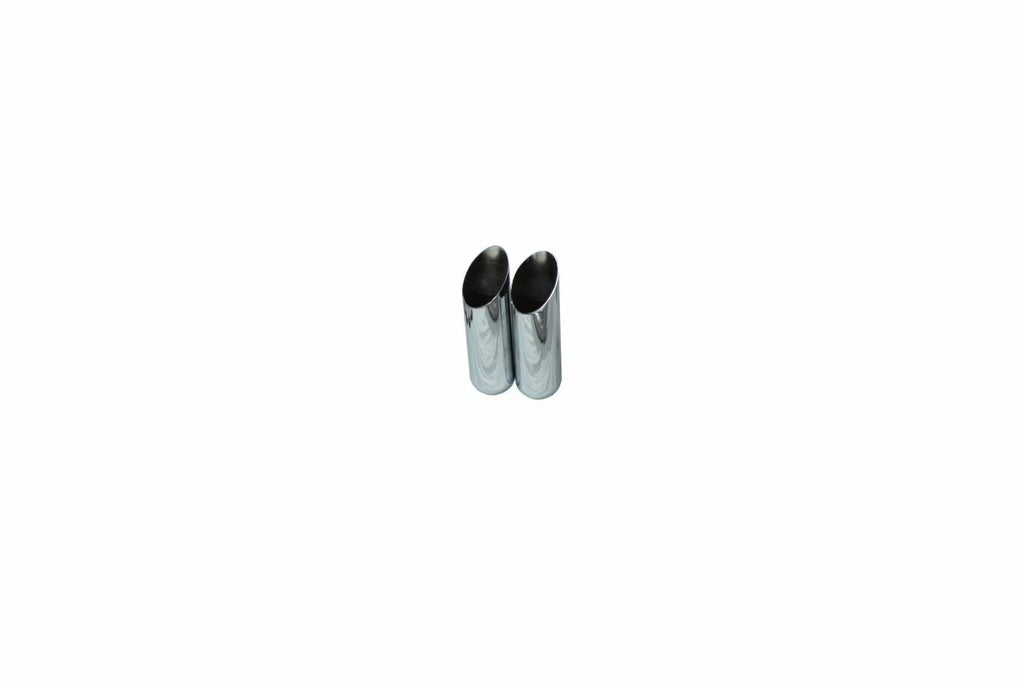 2.5" Dual Exhaust Kit for Ford F-150 (1987–1997) - Cherry Bomb Slash Tips