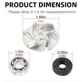 Water Pump Impeller Bearing Gasket Kit for Polaris Sportsman 400 (1993–1996)