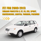 Perforated Leather Seat Cover for Subaru Forester (2009–2013) Gray