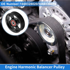 Drive Belt Idler Pulley for Toyota RAV4 (2006–2008) No. 1660328020/1660328050
