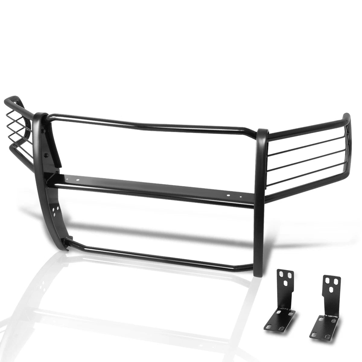 Front Bumper Brush Grille Guard for Ram 2500/3500 (2010–2018) Black