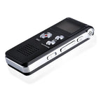 8GB Digital Audio Voice Recorder for Black (No Year Specified)