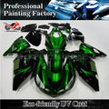 Metallic Green Fairing Kit for Kawasaki Ninja ZX14 ZX14R (2006–2011)