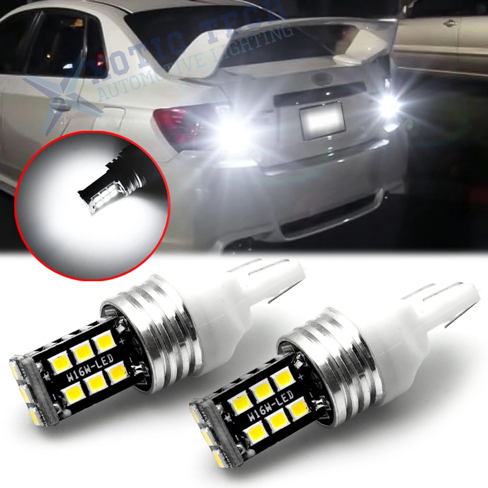 LED Back Up Reverse Light Bulbs for Honda Accord Civic (1996–2012)