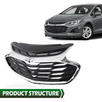 Front Upper Chrome Grille Assembly for Chevrolet Cruze (2019)