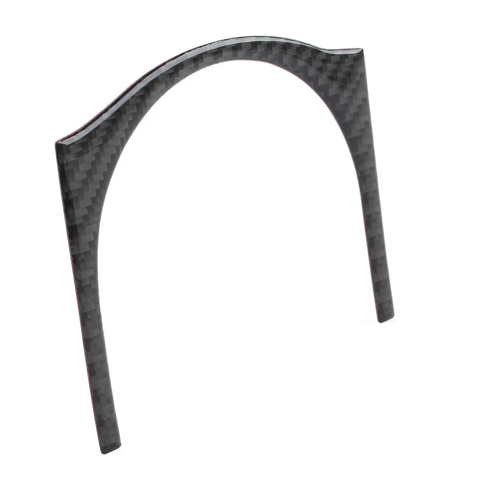 Carbon Fiber Interior Armrest Cup Holder Cover Trim for Toyota Prius (2012–2015)