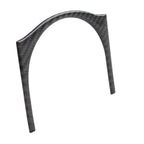 Carbon Fiber Interior Armrest Cup Holder Cover Trim for Toyota Prius (2012–2015)