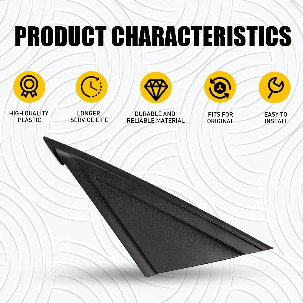 Left Side Mirror Corner Triangle Cover Trim for Ford Focus (2012–2018)