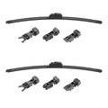 2X Bosch Clear Advantage Windshield Wiper Blades for