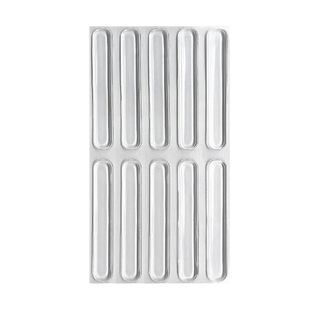 50 Pcs ABS Transparent Bumper Strips for Furniture Use
