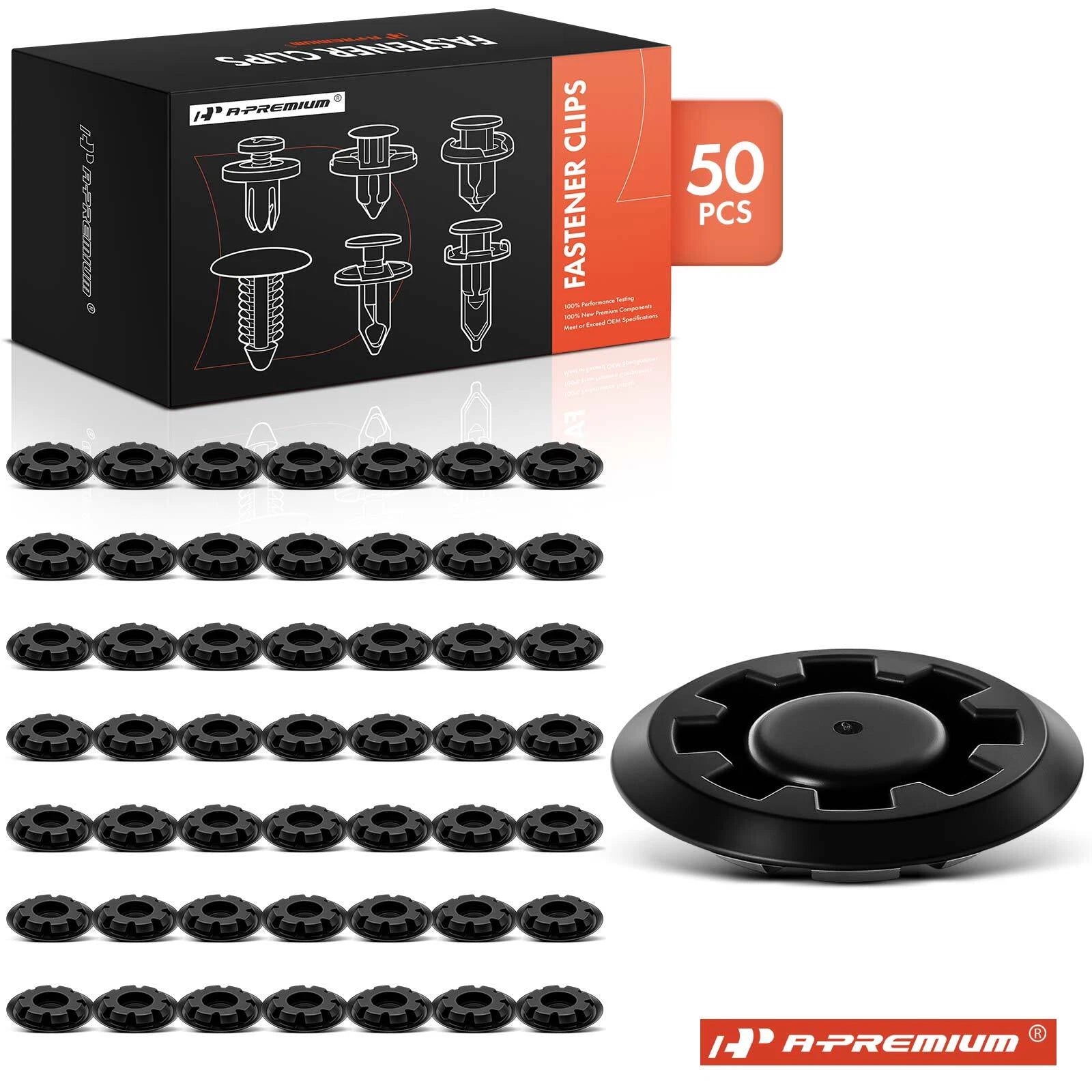 Front Door Locking Hole Plug Cover Button Clips for Toyota (50 Pieces) (22mm) (2024–2024)
