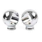 2 Rise Handlebar Riser Clamp Mount Chrome for Harley Sportster Softail