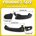 2X Exterior Door Handle Front & Rear RH LH for Chevy Equinox Malibu (2005–2012)