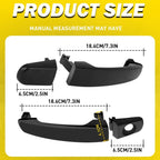 2X Exterior Door Handle Front & Rear RH LH for Chevy Equinox Malibu (2005–2012)