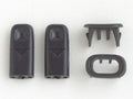 Mitsubishi Lancer Mirage Champ Door Lock Knob & Surround 2x (1983-1988)