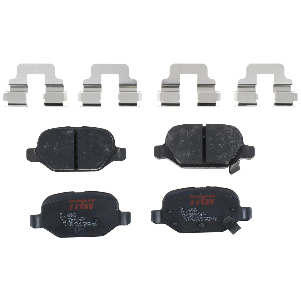 Set of 4 Disc Brake Pads for Fiat 500 (2012–2019)