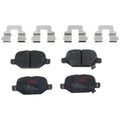 Set of 4 Disc Brake Pads for Fiat 500 (2012–2019)