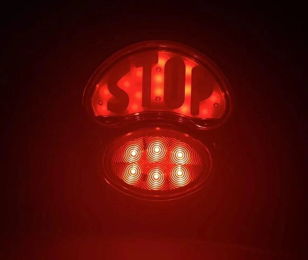Passenger Side LED Tail Light w Stop Lens Replacement for Ford Model A (1928–1931)