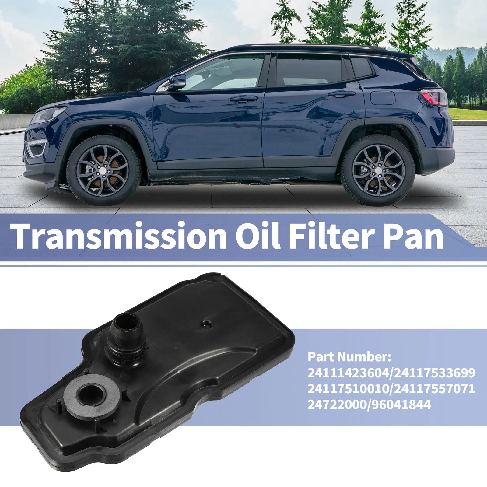 Transmission Oil Filter Pan Gasket Kit for BMW 325i 330i (2001–2005)