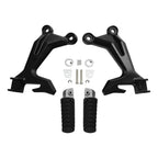 Footrest Bracket Passenger Seat Footpegs for Kawasaki Ninja 650 (2017-2019)
