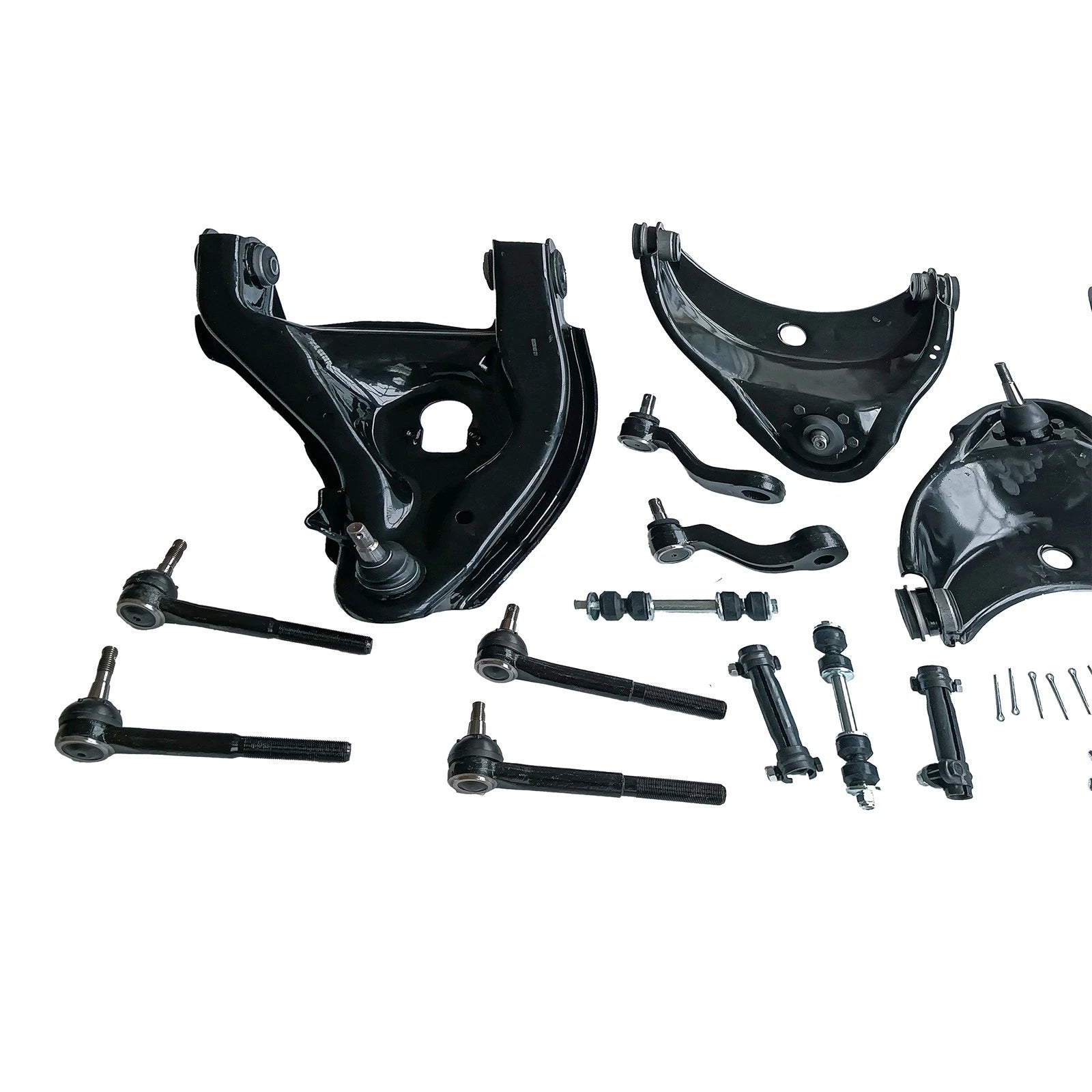 15PCS Front Control Arms Tie Rods Kit for Chevrolet C2500 GMC Yukon (1993-2000)
