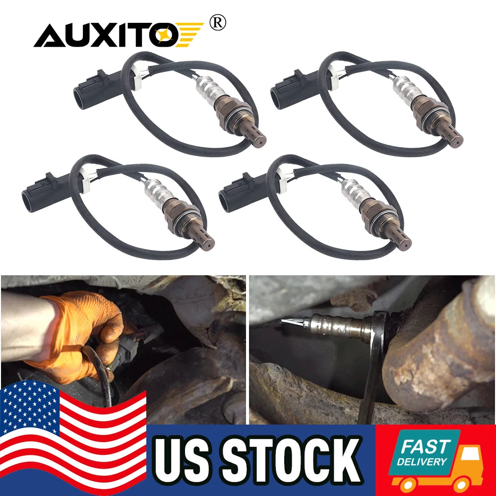 Set of 4 Oxygen Sensors for Ford F150 (1997–2008)
