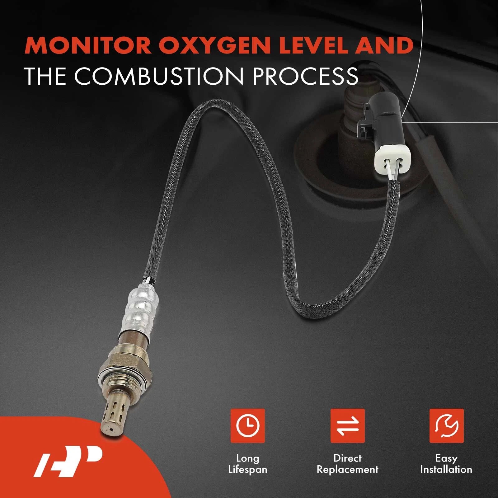 2X O2 Oxygen Sensors for Ford Escape (2005-2006)