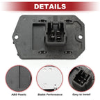 HVAC Blower Motor Resistor for Toyota Yaris (2010–2020) NHP13 NSP13 NCP13 NLP13