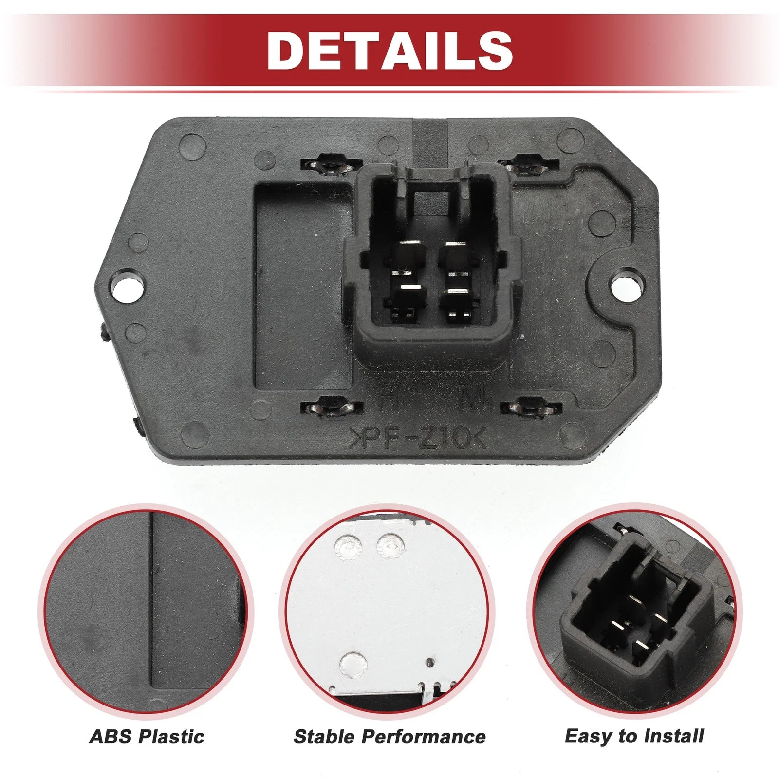HVAC Blower Motor Resistor for Toyota Yaris (2010–2020) NHP13 NSP13 NCP13 NLP13