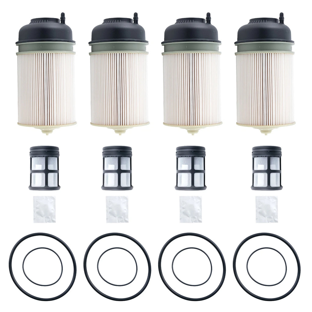 Set of 4 Fuel Filters for Detroit Diesel DD13 DD15 DD16 (2014–Present)