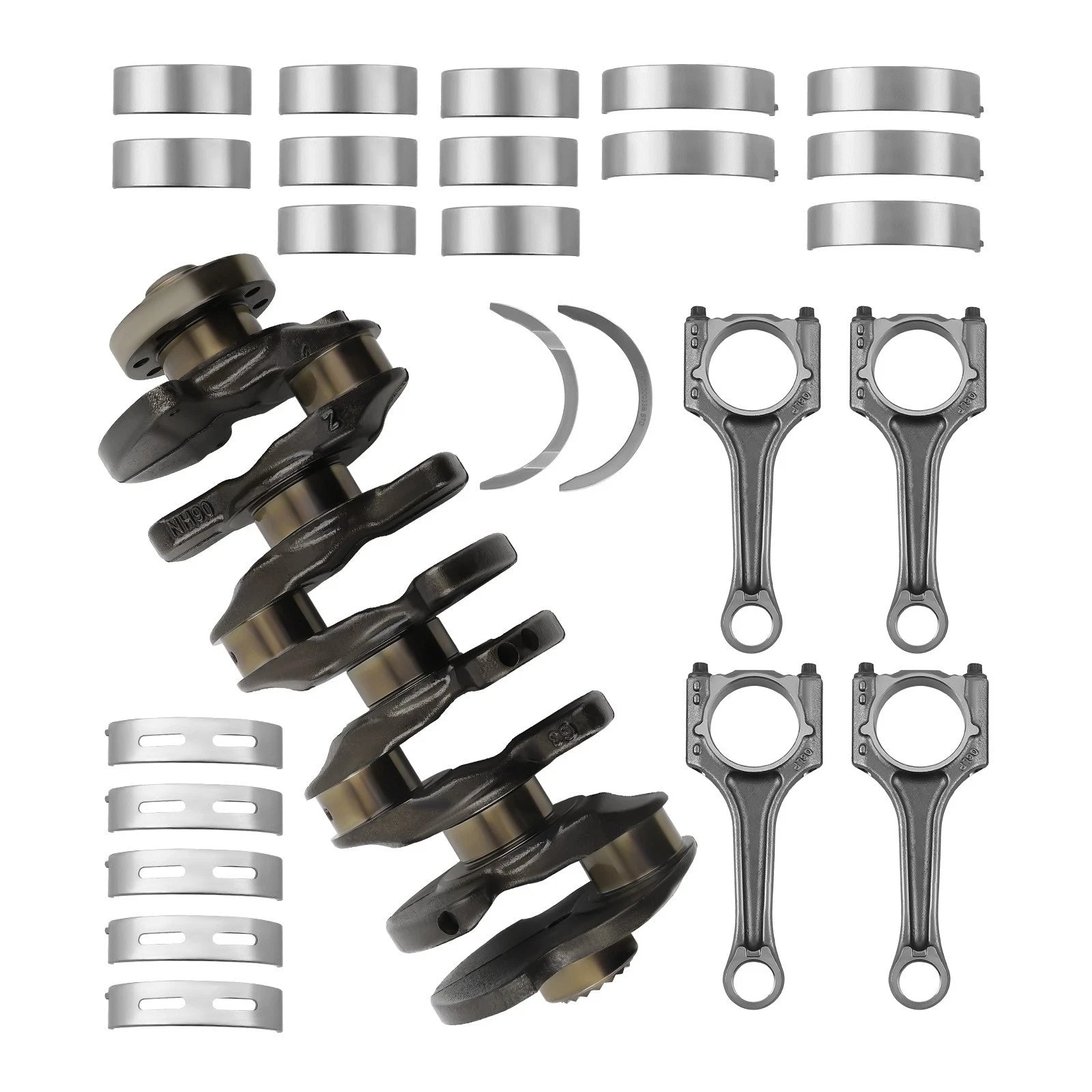 Crankshaft & Con Rods & Bearings for VW Golf GTI Audi A3 A5 Q5 2.0T (2013–2020)