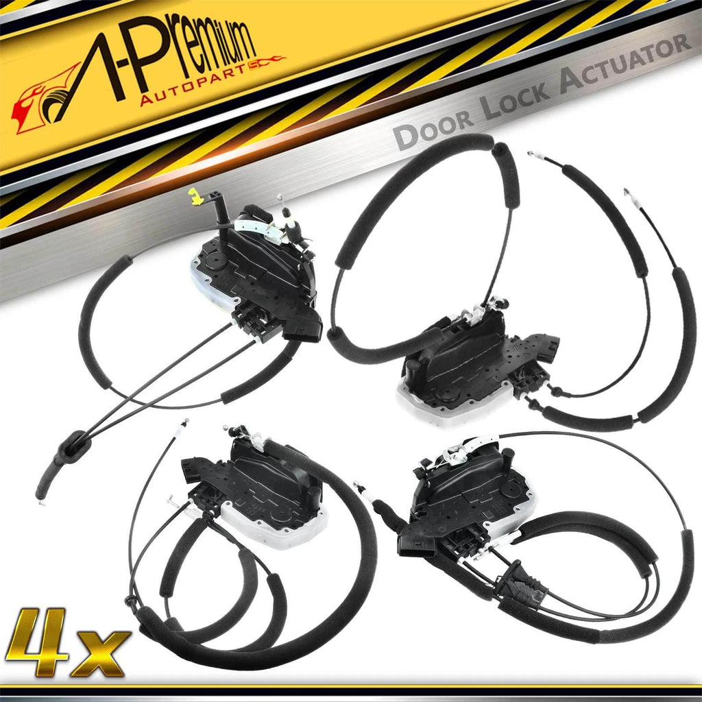 4X Door Lock Actuator for Nissan Rogue (2008–2015)