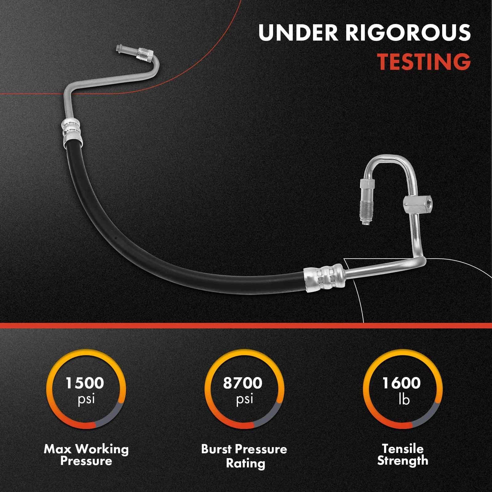 Power Steering Pressure Line Hose for Jeep Wrangler TJ (1997–2002)