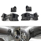 Black Engine Lock Hood Latches  For Jeep Wrangler JK (2007-2017)