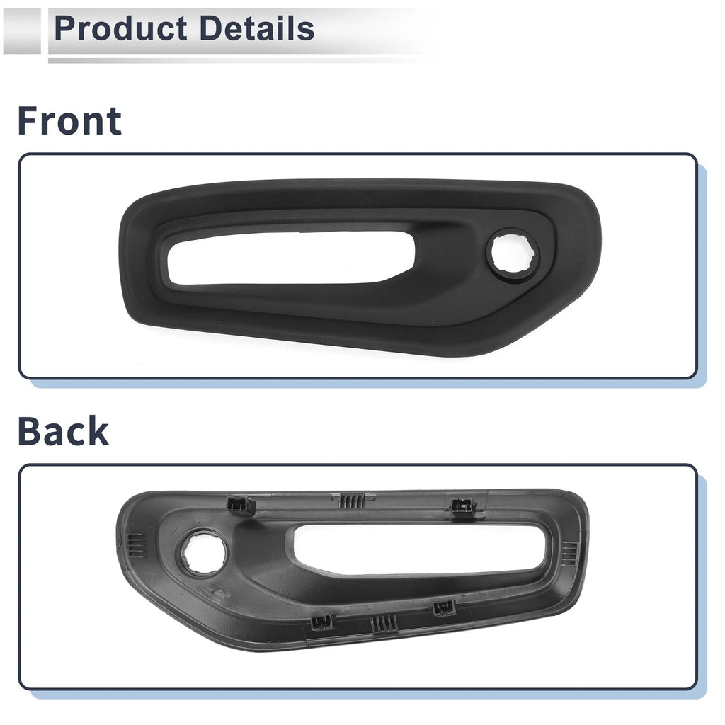 1 Pc Fog Light Grill for Dodge Ram 1500 (2019–2024)