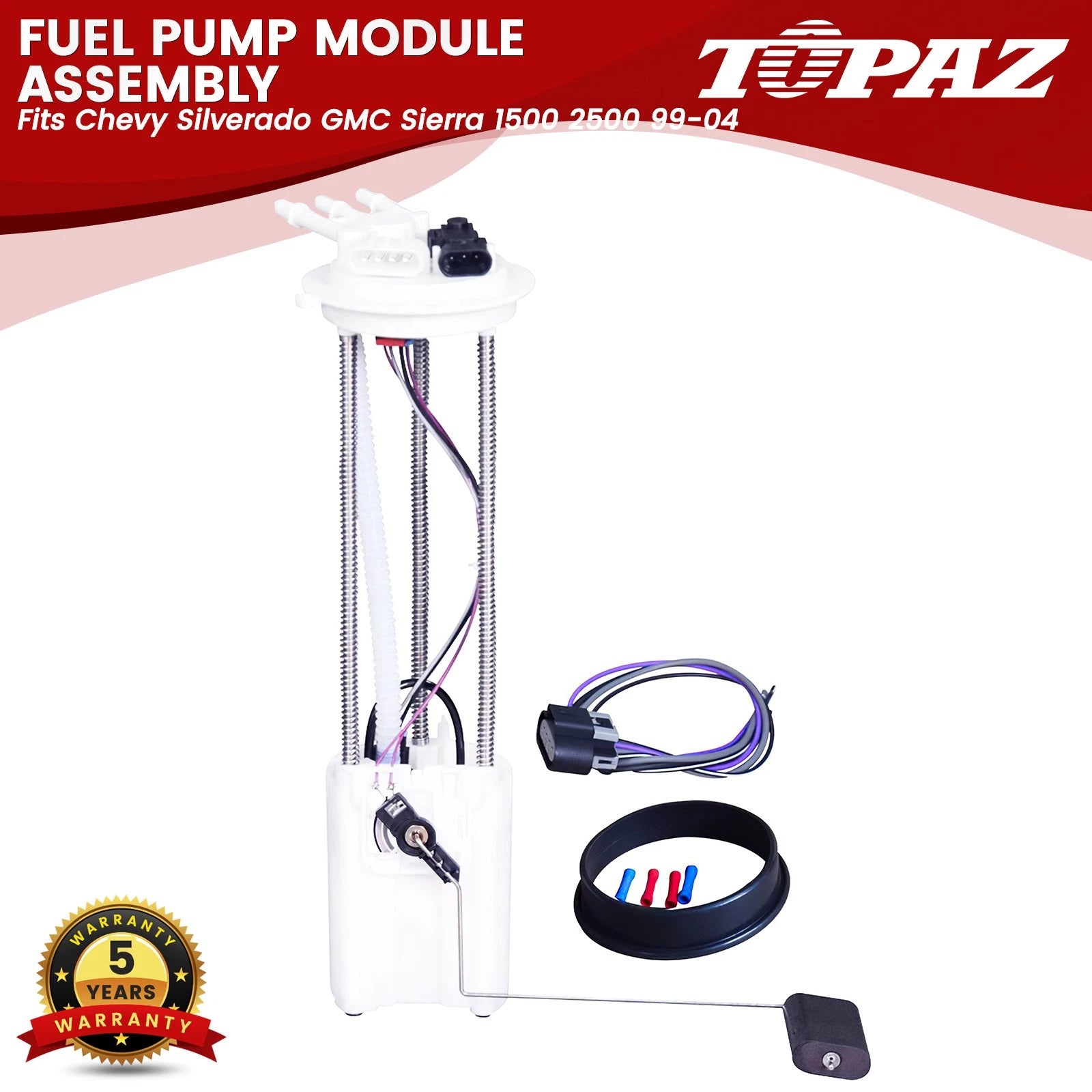 Fuel Pump Module Assembly for Chevy Silverado GMC Sierra 1500 2500 (1999–2004)