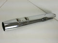 4" Slip On Muffler Exhaust Chrome for Harley Touring (1995–2016)