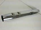 4" Slip On Muffler Exhaust Chrome for Harley Touring (1995–2016)