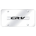 Chrome Name on Chrome License Plate - Officially Licensed for Honda CR-V
