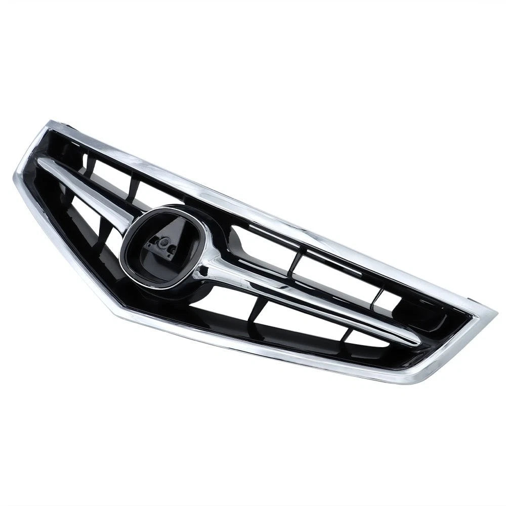 Chrome and Black Front Upper Trim Grille for Acura TSX (2006â2008)