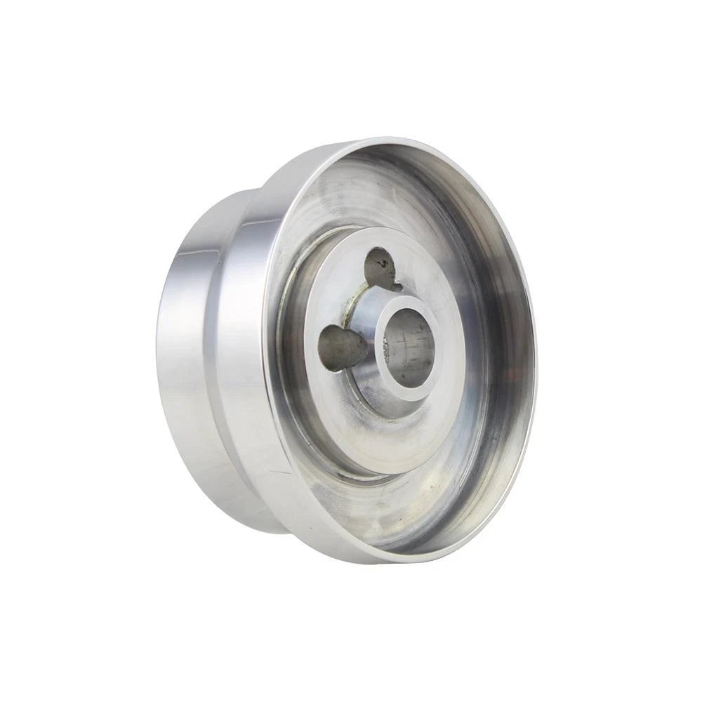 Steering Wheel Adapter Polished Short Hub for 5 and 6 Hole Steering Wheels