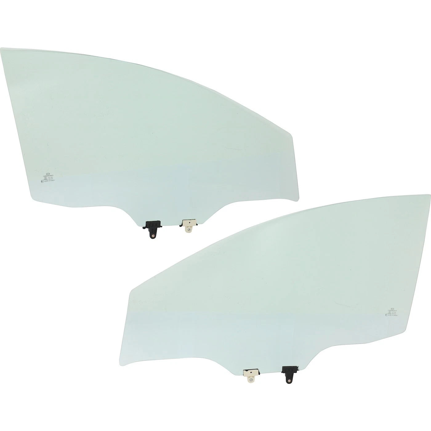 Set of 2 Door Glass for Nissan Sentra (2013–2017)