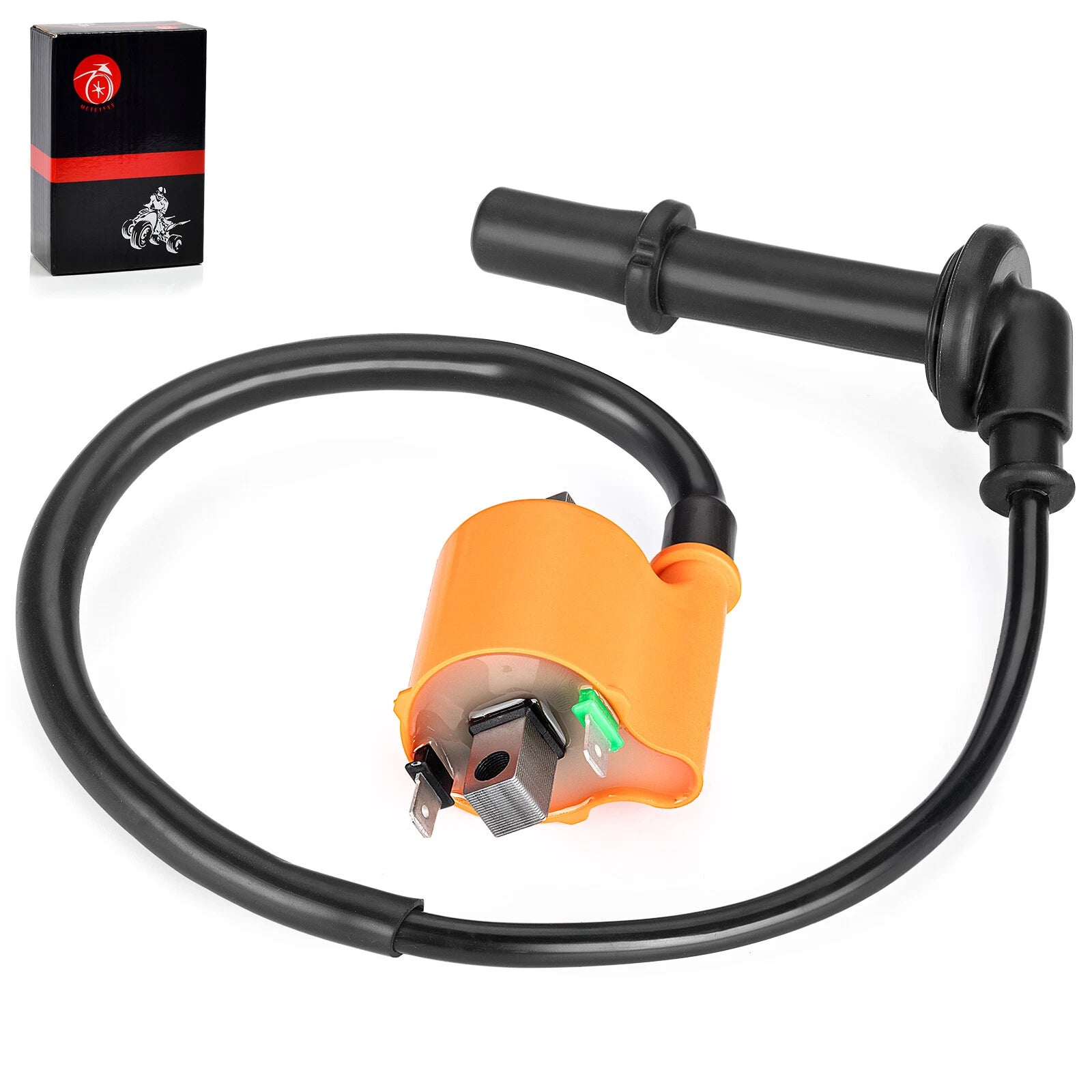 Ignition Coil & Spark Plug Cap for Kawasaki KFX450R (2008–2014) 21160-0011