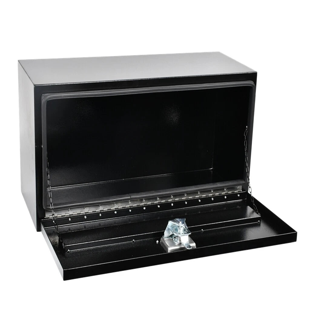 30" x 12" x 14" Black Steel Tool Box for Pickup Truck (Fits )