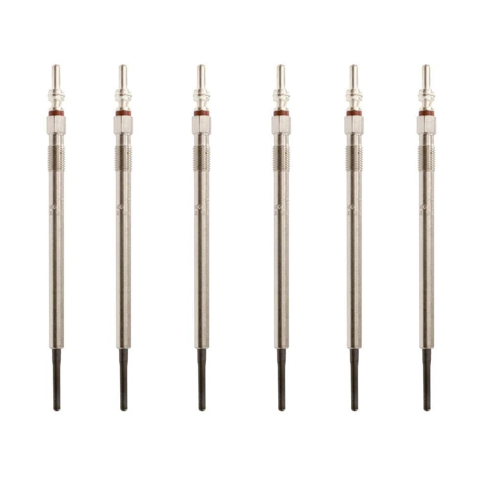 Set of 6 Diesel Glow Plugs for Dodge Sprinter 2500, Jeep Grand Cherokee V6
