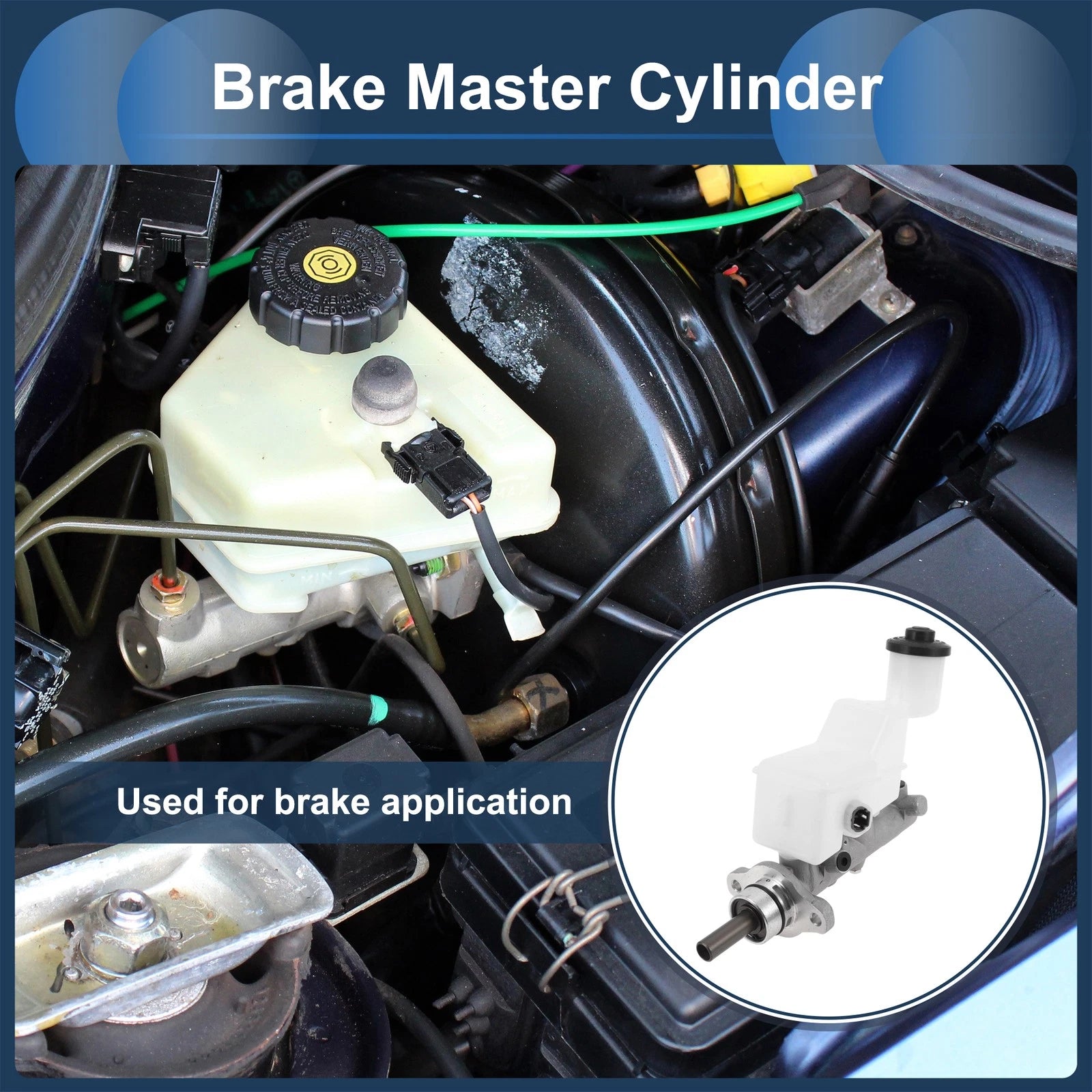 Brake Master Cylinder with Reservoir No. 472011A370 for Toyota Corolla (2002–2007)