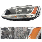 Headlamp for Volkswagen Jetta (2011-2018) Left Driver Side Assembly