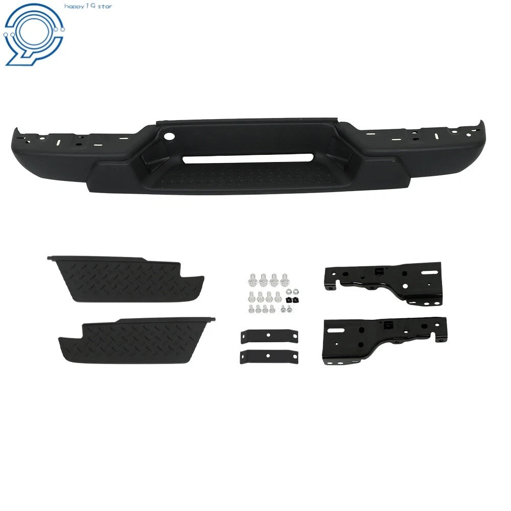 Steel Rear Step Bumper Assembly for Chevy Colorado GMC Canyon (2008–2012)