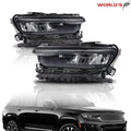 LED Headlights Pair for Jeep Grand Cherokee (2021–2022)