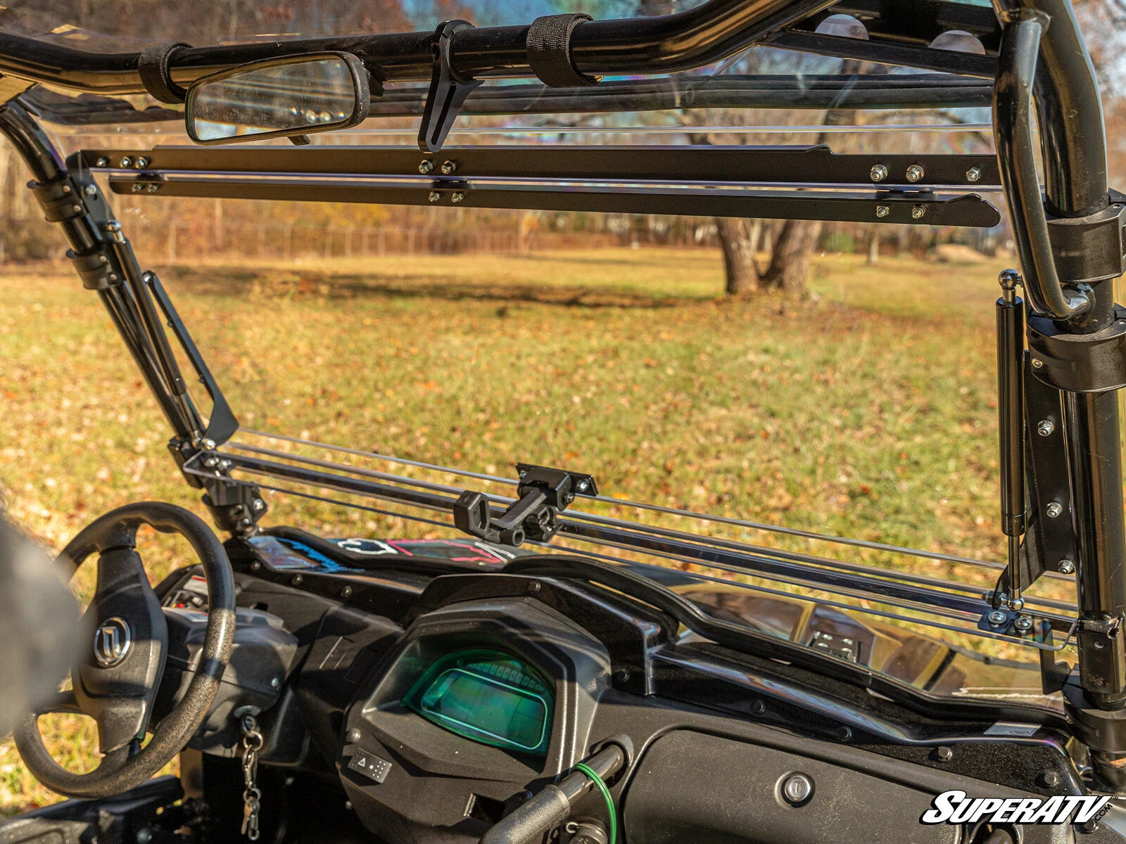 Scratch Resistant Flip Windshield for CFMOTO UForce 800 (2014–2022)